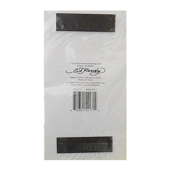 Ed Hardy Love, Bird & Roses Lined Magnetic Notepad List-Pad NEW - Picture 2 of 3